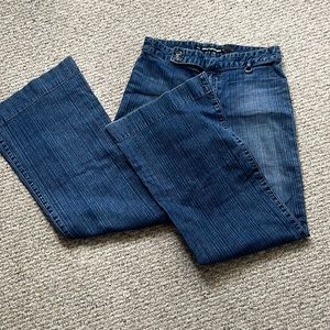 DKNY Wide Leg Jeans